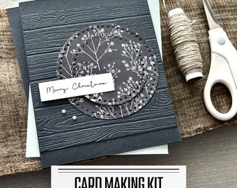 Festive Card Making Kit, Beginner Friendly DIY Cards