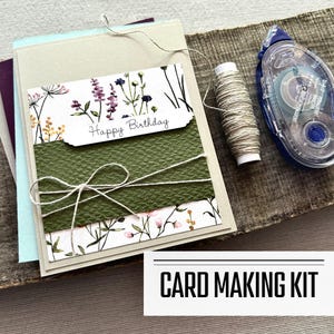 DIY Birthday Card Making Kit | All-In-One Birthday Card Kit | Happy Birthday Cards