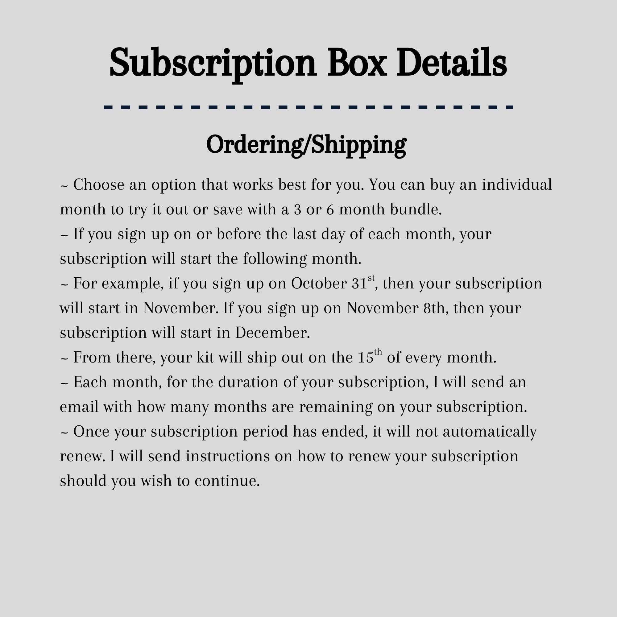Monthly Subscription Box | Card Making Kit | Greeting Cards - Etsy