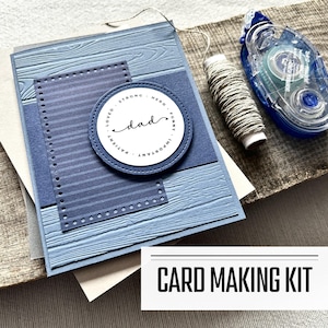Kit de fabrication de cartes DIY | Cartes de vœux pour la fête des mères et des pères | Cartes faites main pour maman et papa