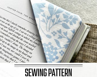 Sewing Pattern for a Corner Bookmark | Custom Bookmark Holder | Digital PDF Download