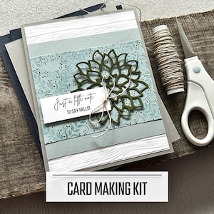 Assorted Sentiment Card Making Kit, Handmade Greeting Cards