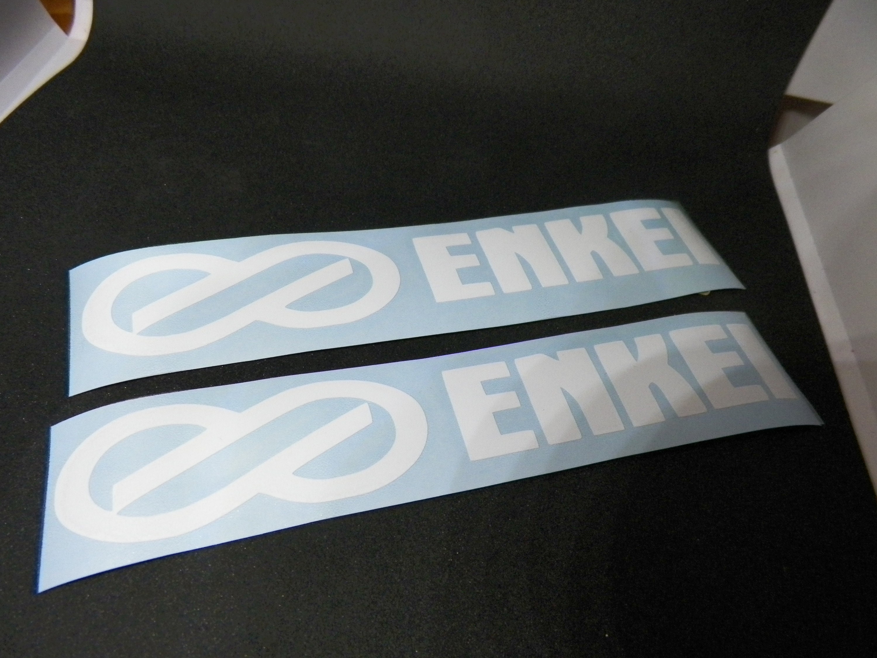 Enkei Car Wheel Vinyl Decals Stickers x6
