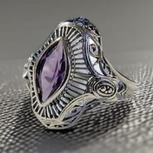 Vintage Alexandrite Ring | Size 6 | 925 Sterling Silver | Represents Divine Wonder