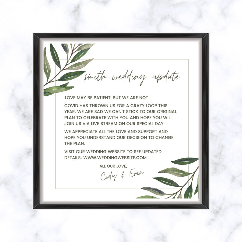 Live Stream Wedding Invite Etsy