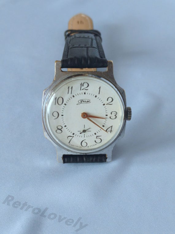 Soviet watch, Vintage Zim (POBEDA) mens watch, USS