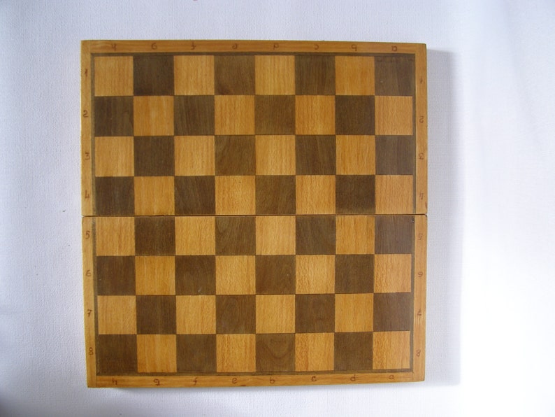 Soviet Wooden chess Vintage chess Vintage chess Wooden soviet chess set Chess USSR Soviet chess