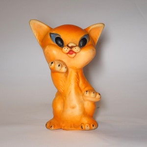 Vintage rubber toy. Fox toy Vintage. Rubber toy. Fox. Rubber toy fox.