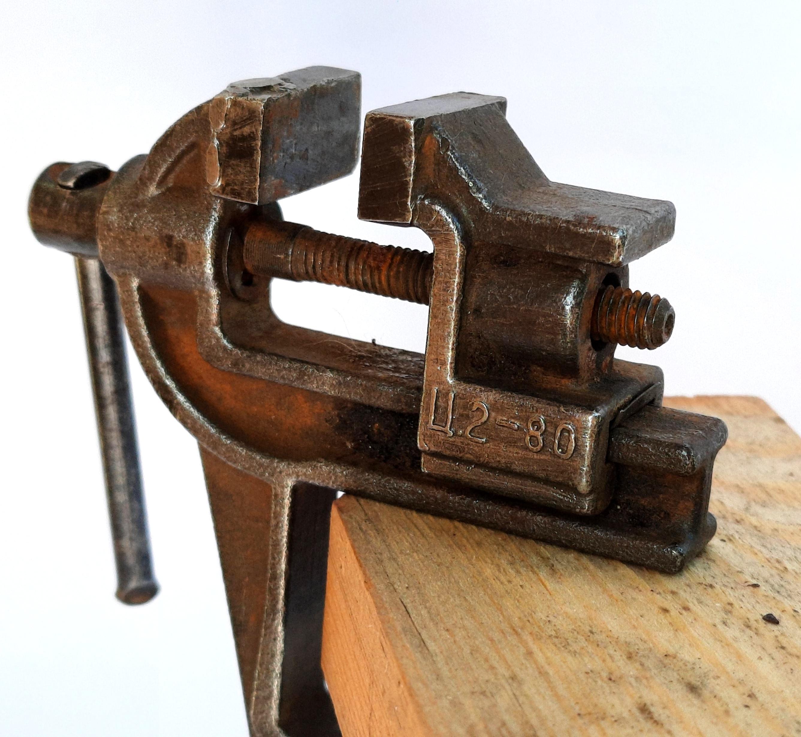 Vintage Table Vise - Etsy