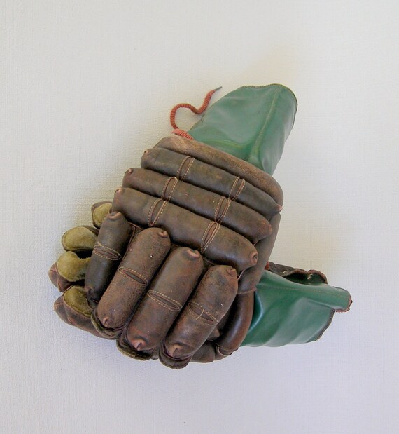 Jahrgang Hockey Handschuhe Sowjetischen Eishockey Handschuhe Etsy