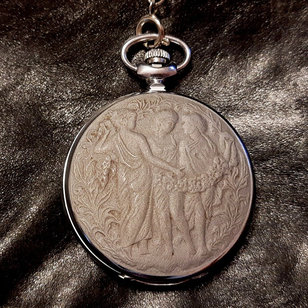 Molnija Taschenuhr Marnna Pocket Watch Taschenuhr Molnija