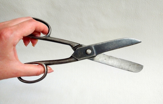 Soviet Vintage Metal Scissors for Sewing. Home Decor. Vintage