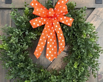 Easter Bow For Wreath, Easter Wreath Bow