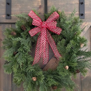 Valentines Day Bow For Wreath, Valentine’s Day Bow For Wreath
