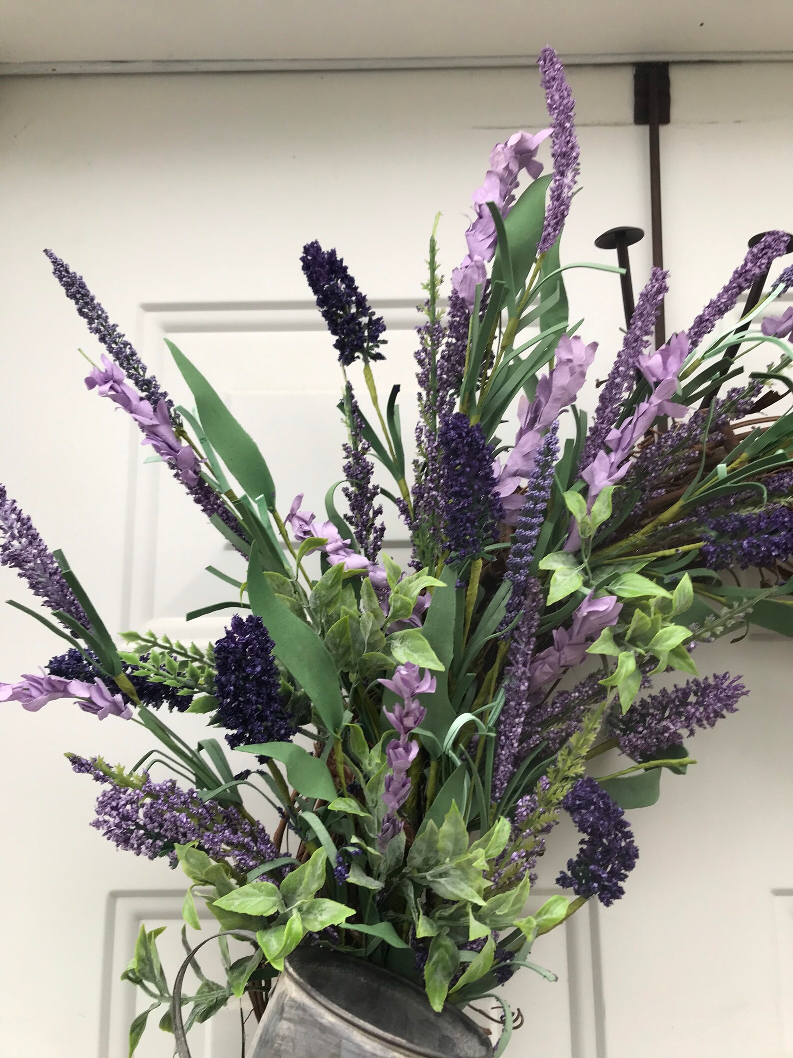 Lavender Wreaths Summer Wreaths for Front Door Etsy