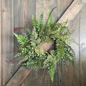 Spring Accent Wreaths, Small Wreaths, Fern Wreath