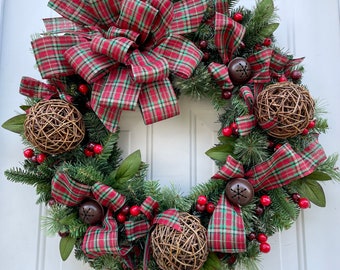 Winter Wreath Not Christmas, Christmas Wreaths For Front Door