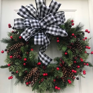 Winter Wreath Not Christmas, Christmas Wreaths For Front Door