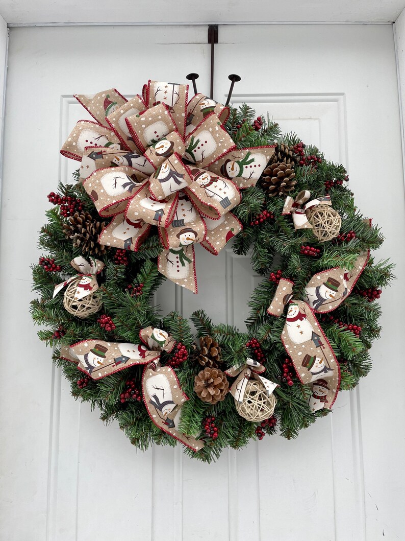 Christmas Wreaths For Front Door, Winter Wreaths Not Christmas image 1