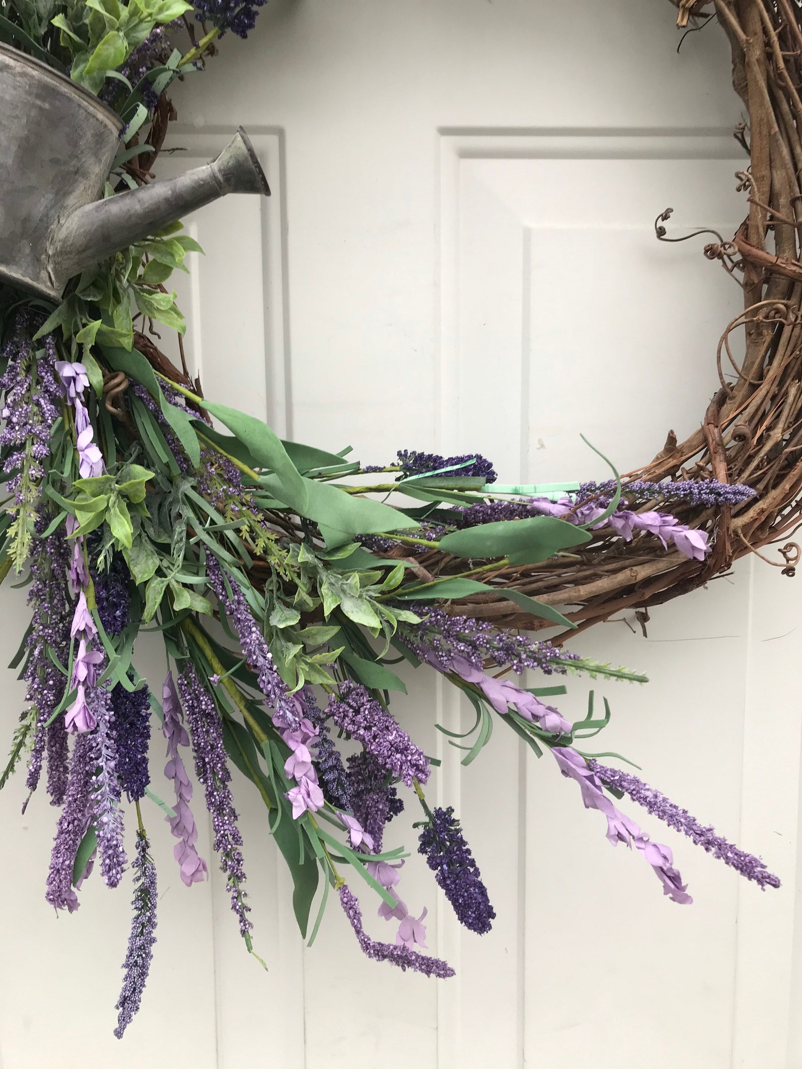 Lavender Wreaths Summer Wreaths for Front Door Etsy