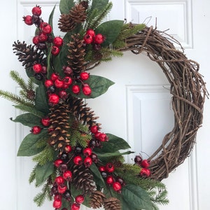 Winter Wreath Not Christmas, Christmas Wreaths For Front Door