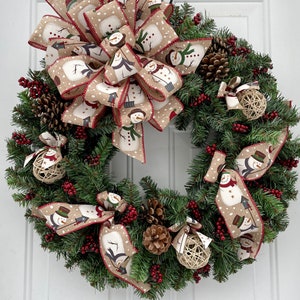 Christmas Wreaths For Front Door, Winter Wreaths Not Christmas image 7