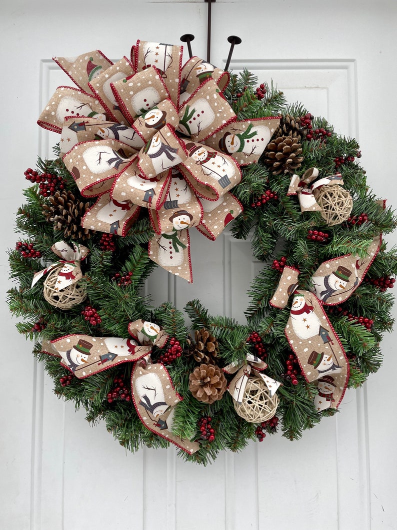 Christmas Wreaths For Front Door, Winter Wreaths Not Christmas image 7