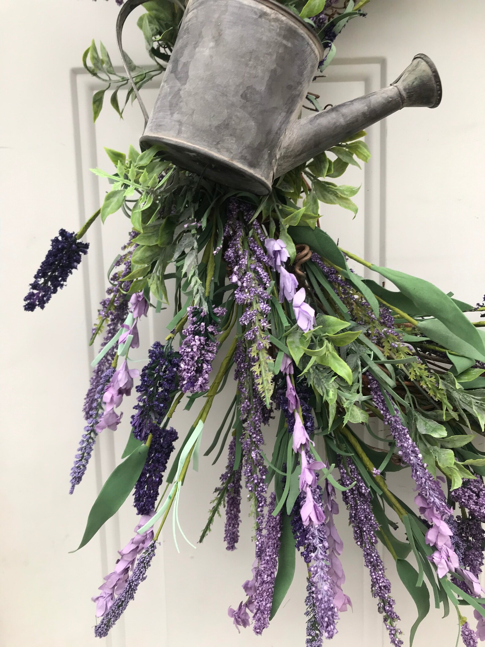 Lavender Wreaths Summer Wreaths for Front Door Etsy