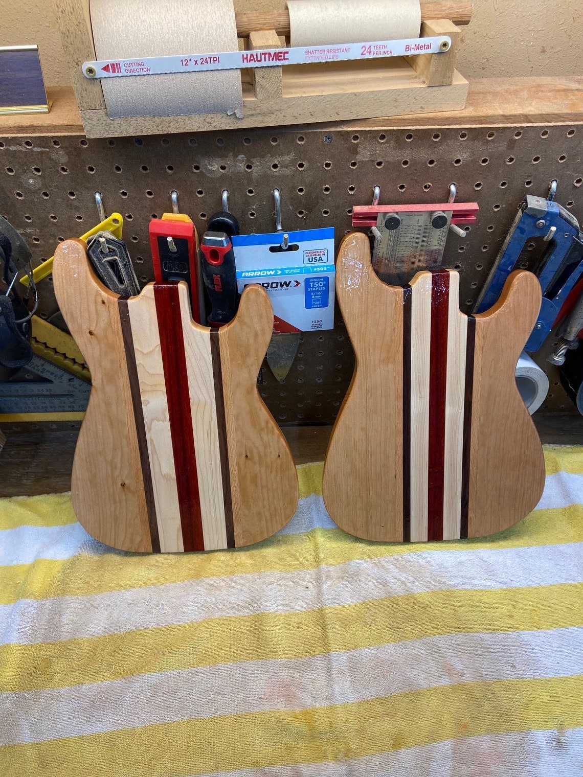 Guitar Cutting Board Etsy