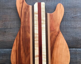 Guitar Cutting Board
