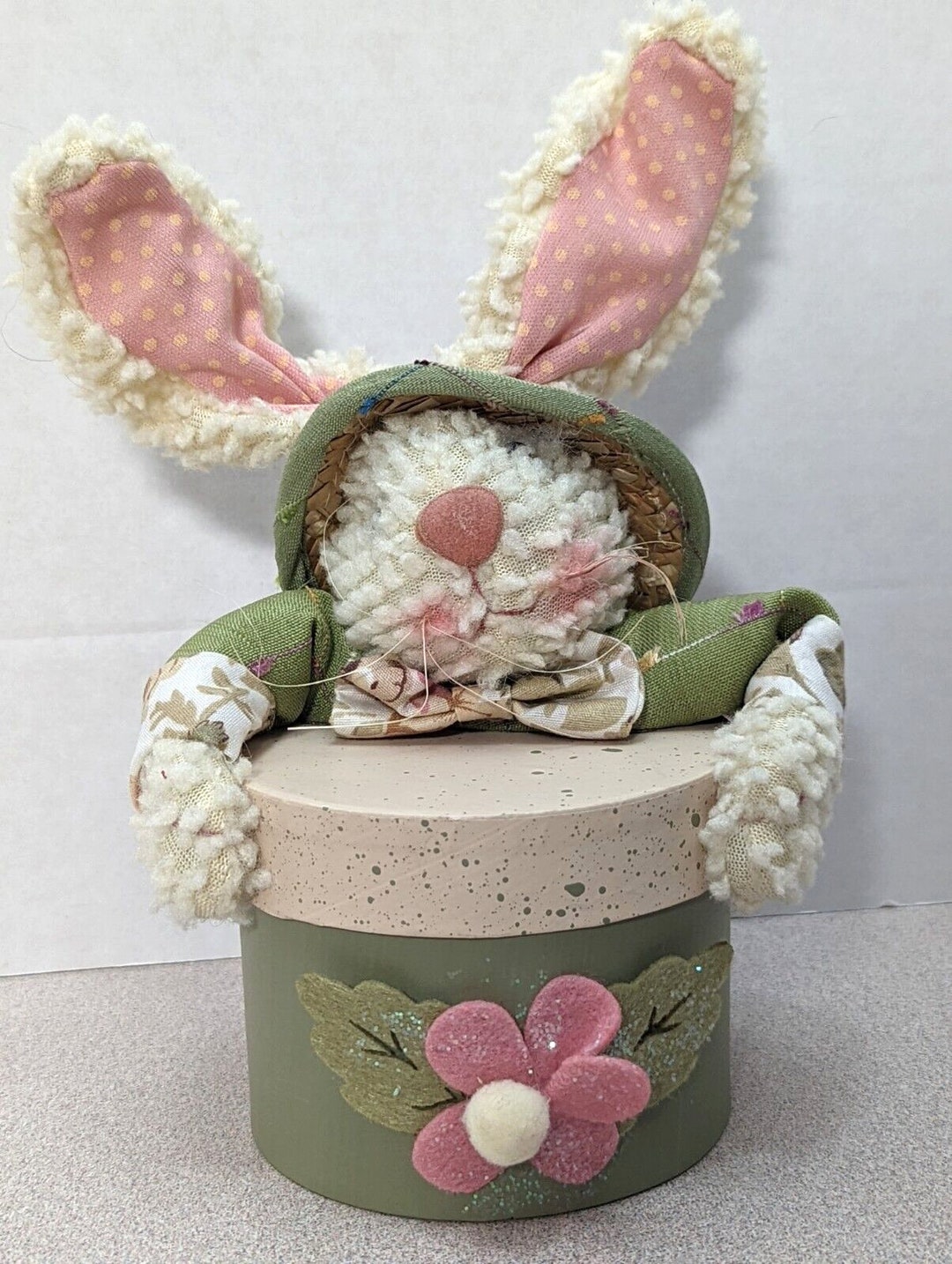 Easter Bunny Decorator Storage Treat Box - Etsy