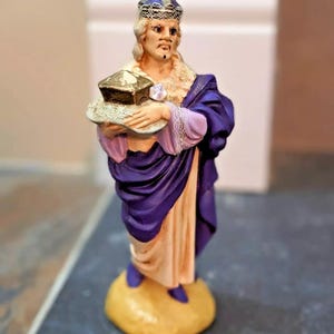 Atlantic Mold Nativity King Ceramic Figurine Replacement Piece