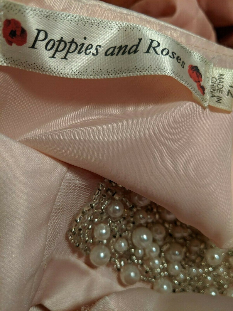 Poppies-And-Roses-Girls-SZ-12-Special-Occasion-Dress