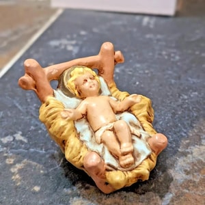 Atlantic Mold Nativity Baby Jesus Ceramic Figurine Replacement Piece