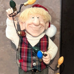 Zims The Elves Themselves 1998 Heirloom Christmas Elf