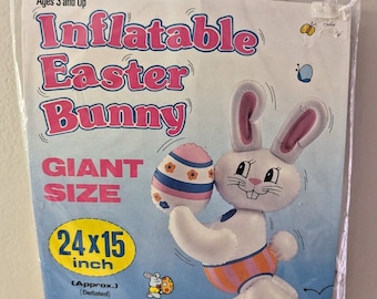 Vintage Inflatable Easter Bunny