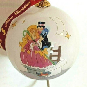 Royal Copenhagen Inside Art Hans Christian Anderson Christmas Ornament
