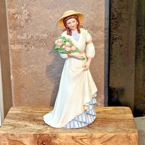 Homco Home Interiors Vintage Charlotte Rose Figurine