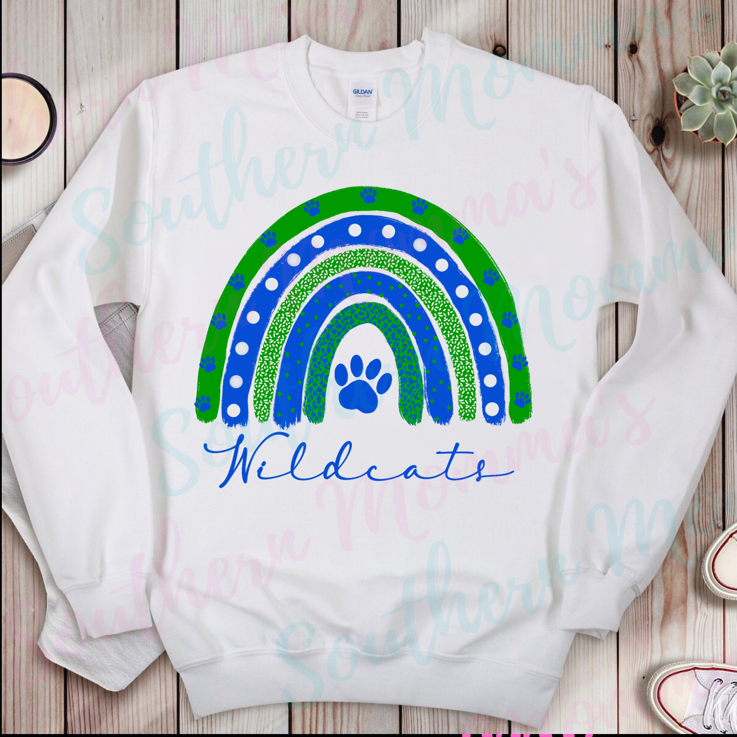 Wildcats Rainbow Sublimation PNG File - Etsy