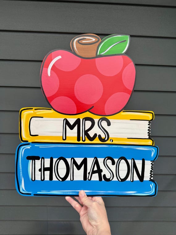 Teacher door hanger, classroom theme, back to school decor, teacher classroom decor, welcome to our class sign, teacher decor, class sign