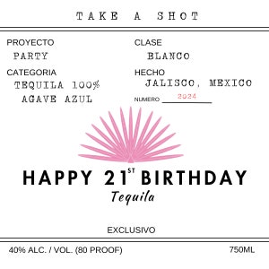 Personalisiertes benutzerdefinierte Casamigos Label