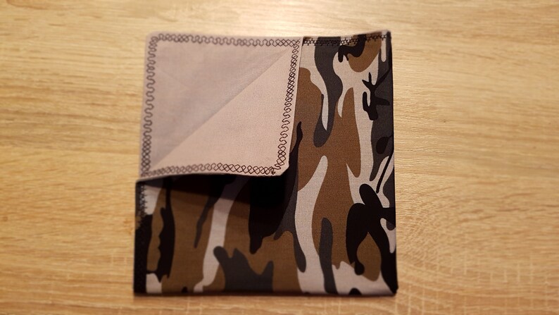 Groomsmen Father EDC Hank Son Handkerchief Men/'s Gift EDC Handmade Hank Carrying Equipment
