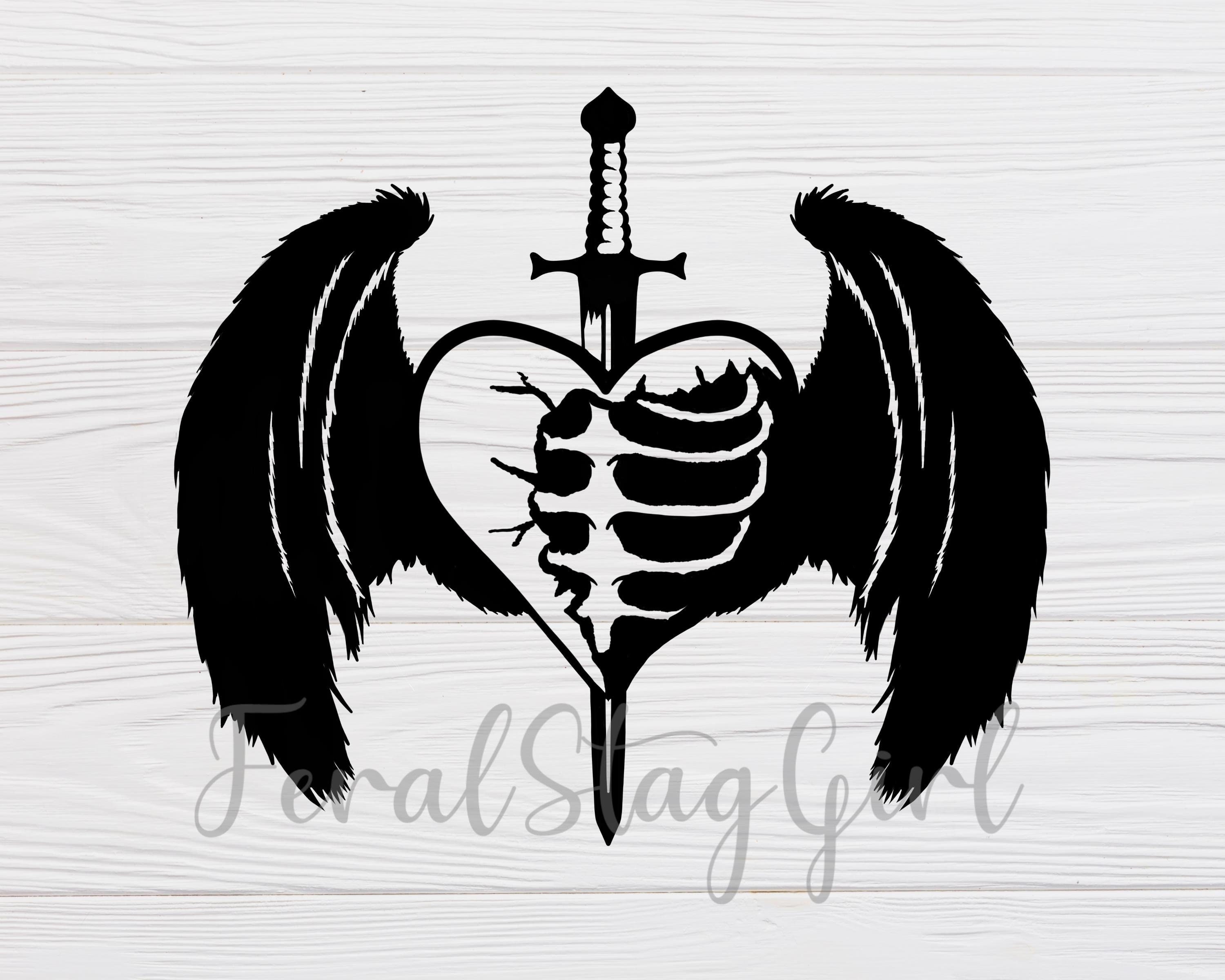 Broken Heart SVG / Angel Wings SVG / Skeleton SVG / Gothic Svg - Etsy Australia Broken Heart SVG / Angel Wings SVG / Skeleton SVG / Gothic Svg - Etsy Australia