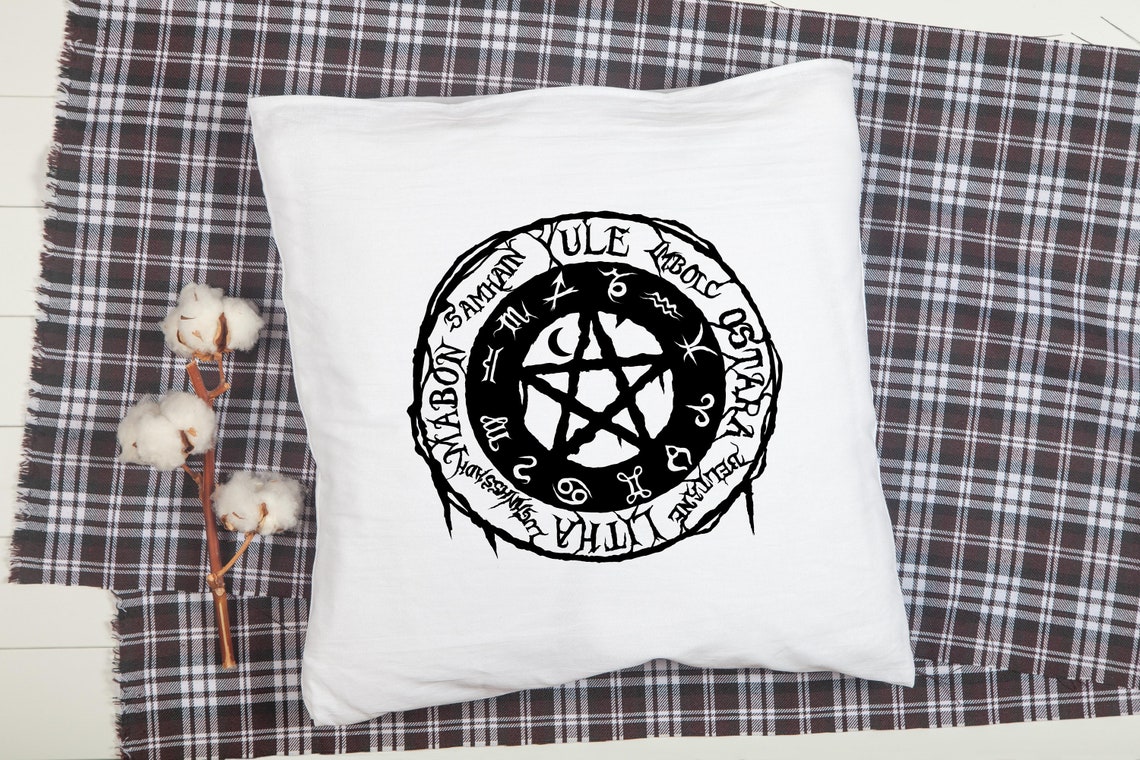Wicca SVG / Pagan SVG / Wheel of the Year Svg / Calendar Svg ...