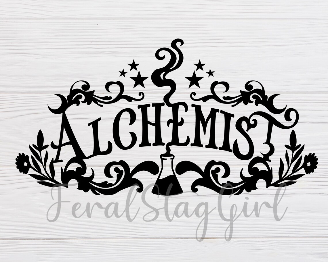 Alchemist SVG / Alchemy SVG / Witchy SVG / Witch Svg / Pagan Svg ...