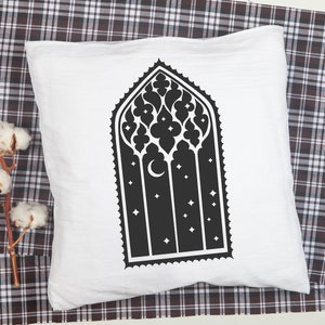 Gothic Window SVG / Church Window SVG / Gothic SVG / Cricut Cutting File / pdf / png / digital download image 2