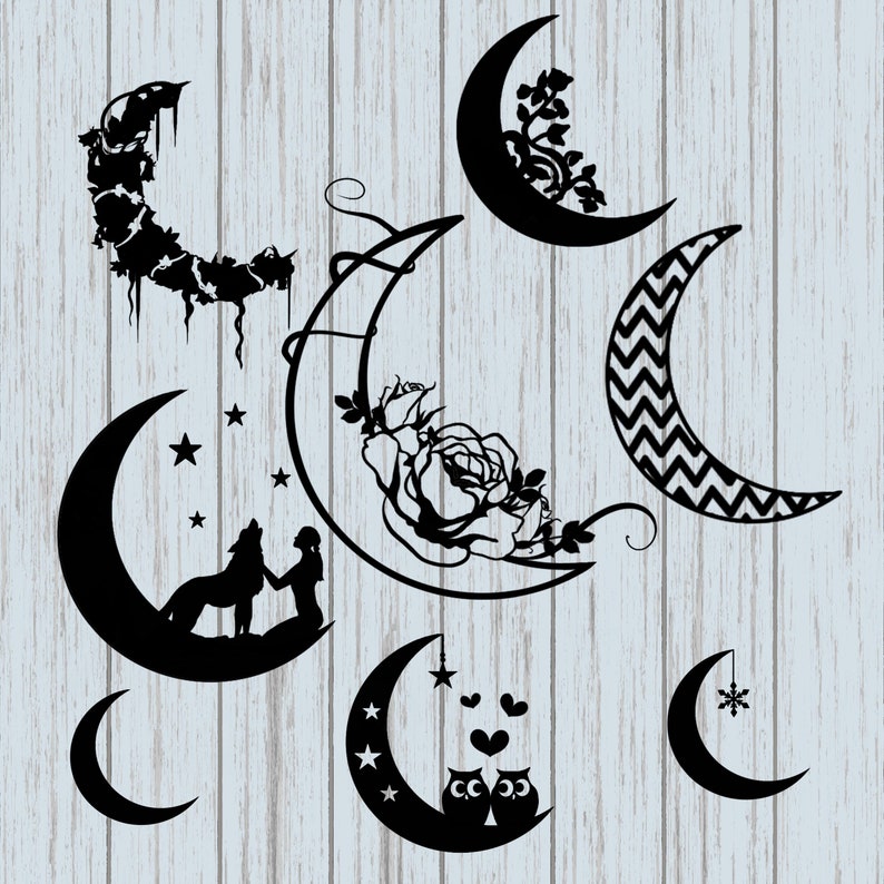 Download 14 Moon Bundle SVG / Moons SVG / Moons SVG / Bundle svg / jpg | Etsy