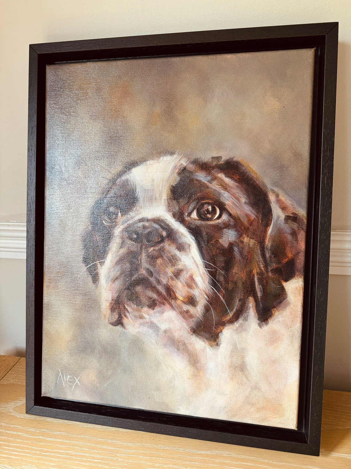 Custom Pet Portraits on Canvas Acrylic Painting Custom Painting From ...