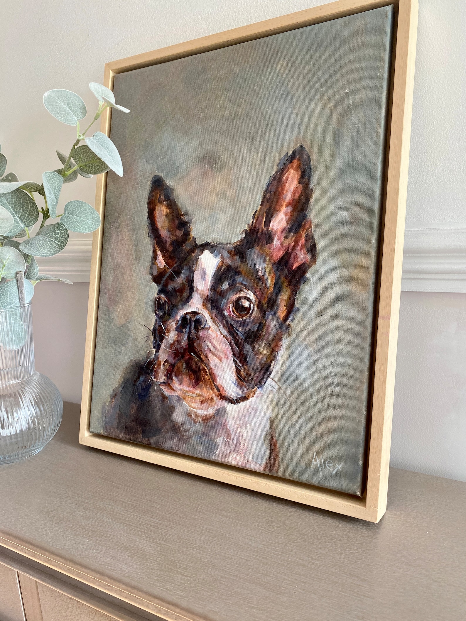 Custom Pet Portraits on Canvas Acrylic Painting Custom Painting From ...
