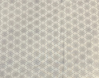 Tim Holtz Eclectic Elements - Christmastime - Flurry - PWTH170.white - by Free Spirit - 1/2 yard